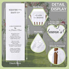 Reserved Memorial Wedding Chair Sign wedding Memorial Chair Sign linen 15 X 50 I