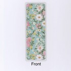 2x6 Inch Pretty Floral Bookmark For Books  Gift For Bookworms   Book Lovers
