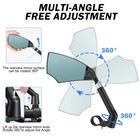 Anti-glare Handlebar Bike Mirror Suitable For 20-23mm Handlebar - Left