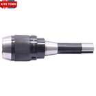 1 32 -5 8  Standard Keyless Drill Chuck With Integral Shank R8 Arbor Us Stock