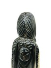 Antique Alaska Inuit Hand Carved Ox Buffalo Horn Figurine 8 75    Mother   Baby
