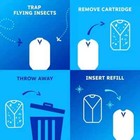 Zevo Flying Insect Trap Refill Cartridges -easy To Use  4 Refill Cartridges 