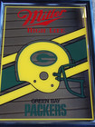 Miller High Life Beer Green Bay Packers Football Mirror Sign