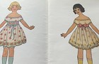 Rare Vintage Antique 1915-1920  Paper Dolls Uncut Arnold Dover Books