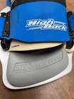 Nos Hyperlite Wakeboard Bindings White   Blue High Back Medium Takeoff