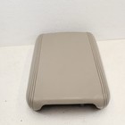 2007-2017 Gmc Acadia Traverse Center Console Lid Armrest Oem Leather Gray