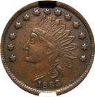 Cincinnati Oh 1863 W  W  Wert Civil War Store Card  Token Ngc Xf Bn R-7   11-11 