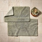24 x40  Modal Plush Bath Rug Light Green - Casaluna