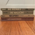 The Ring Cycle Richard Wagner Full Scores Sheet Music - 4x Vintage Dover