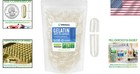 Size 0 Clear Empty Gelatin Capsules 1000 Count - Halal   Kosher For Diy Suppl   