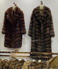 Luxury Winter Women Real Mink Fur Coat New Fur Coat Winter Mink Fur Warm Jacket