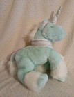 Vintage 2000 Animal Alley Pastel Mint Green Unicorn Stuffed Plush Toy 13   