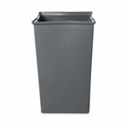 Rubbermaid Commercial Fg356700gray 35-1 2 Gal Rigid Liners  18 1 4 In X 29 In 