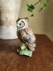 Lefton Owl Figurine Vintage Ceramic Small Owl Figurine 3 