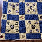 Vintage 1960s U s Army Military Patch Handmade Quilt Air Assault Wwii Era - Post