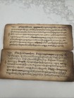 Antique Mongolian Tibetan Buddhist Handwritten Manuscript