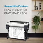 Pfi 107 Pfi-107 Ink Cartridge For Canon Ipf670 Ipf680 Ipf685 Ipf770 Ipf780 Ipf78