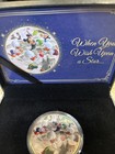 Walt Disney 100 Years Of Wonder Mickey   Minnie Collectible Coin In Box