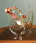 Vintage Bols Dog Hand-blown Figural Bottle