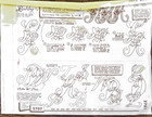 Alphabet Fancy Script  1 3 4 Inch High tandy Leathercraft Craftaid Co 2707