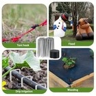 201pcs Garden Stakes Staples Kit 6  U-shaped Landscape Staples Gasket Pick Hook