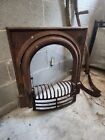 Iron Cast Vintage Victorian Fireplace