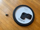 Roland Cy-12c Dual-trigger Cymbal Crash Cymbal Black Cy12 C With Anti Spin