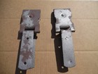  6 Vtg Barn Door Hangers Rollers Use W 1 1 4  Flat Track