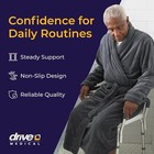 Drive Medical Shower Chair With Back   Arms Adjustable Height Bath Seat