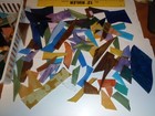 3 Pounds Multi-color Stained Glass Pieces
