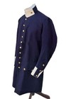 Men s New Midshipman Revolutionary War Blue Wool With White Cuffs Coat