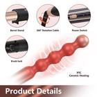 5-in-1 Interchangeable Curling Iron Set - Instant Heat-up Ceramic Wands 0 35-   