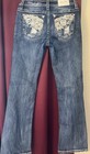 Miss Me Me8551br Standard Boot Stretch Women s Denim Jeans Size 27