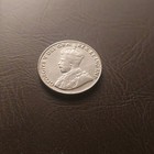 1929 Canada 5 Cent  vh20  George V Canadian  Nickel Coin Five Cents