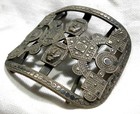 Vintage Antique Italy Art Deco  Belt Buckle