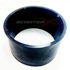 10x6 Inch Wide Black Replacement Pvc Plastic Wheel Sleeve Drift Trike Qty1 Only