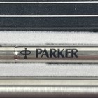 Vtg Parker Vector Brushed Stainless Capped Roller Ball New Old Stock  More Avail