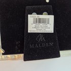 Malden Silver Teddy Bear Princess Baby Girl Picture Frame 5333-35 Baby Shower