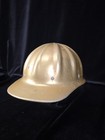 Vintage Superlite Fibre-metal Aluminum Hard Hat Gold Industrial Usa 60s 70s