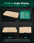 Beige Golf Cart Front Seat Bottom Cushion Assembly Replacement For 2008  Models
