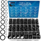 1010 Pcs Rubber O Rings Kit 22 Size Universal O-ring Assortment Set For Automoti