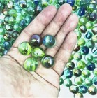 Lot 500 Bulk Wholesale Cat Eye Glass Marbles For Sling Shot Ammo 5 8  6lbs