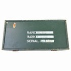 Vintage 1960s Gi Joe Wooden Foot Locker Accessory Action Figure 12  Toy Case Box