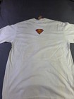 Rare Superman Large Dc Comics Men s White And Red T-shirt Nwt Vintage 90s