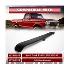 Hecasa Black Dash Cover Dashpad Cover Compatible With 1973-1979 Ford F100 F15   