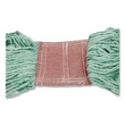Rubbermaid Commercial Super Stitch Blend Mop  Cotton synthetic  Green  2 pack