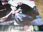 Vintage Blink 182 Poster 34  X 22 5  Original See Pictures 