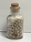 Antique Tabloid Blaud Pill Bottle Apothecary Sealed Original Paper Label Cork