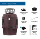 New Insinkerator Evolution 1300 Garbage Disposal 3 4 Hp 79970-ise Quiet Series