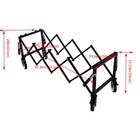 Carbon Steel Funeral Stretcher Mortuary Cot Church Truck Mortuary Supply